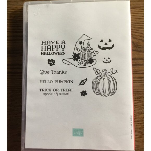 Stampin Up! Paper Pumpkin "Hello Pumpkin" Stamps Only- September 2020 - Picture 1 of 3
